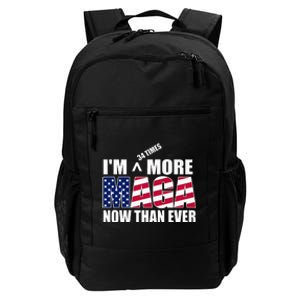 IM 34 Times More Maga Now Than Ever Felon Trump 2024 Daily Commute Backpack