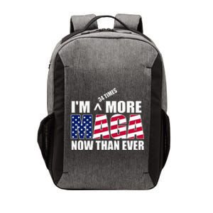 IM 34 Times More Maga Now Than Ever Felon Trump 2024 Vector Backpack