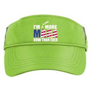 IM 34 Times More Maga Now Than Ever Felon Trump 2024 Adult Drive Performance Visor