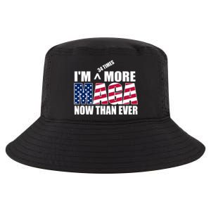 IM 34 Times More Maga Now Than Ever Felon Trump 2024 Cool Comfort Performance Bucket Hat