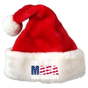 IM 34 Times More Maga Now Than Ever Felon Trump 2024 Premium Christmas Santa Hat