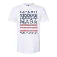 IM 34 Times More Maga Now Than Ever Felon Trump 2024 Softstyle CVC T-Shirt