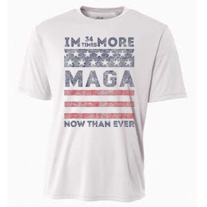 IM 34 Times More Maga Now Than Ever Felon Trump 2024 Cooling Performance Crew T-Shirt