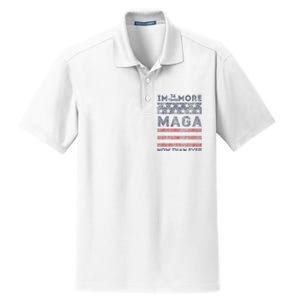 IM 34 Times More Maga Now Than Ever Felon Trump 2024 Dry Zone Grid Polo