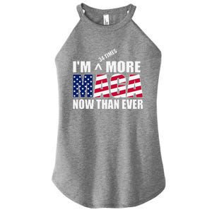 IM 34 Times More Maga Now Than Ever Felon Trump 2024 Women's Perfect Tri Rocker Tank