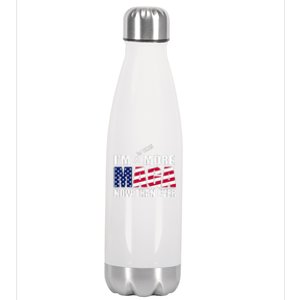 IM 34 Times More Maga Now Than Ever Felon Trump 2024 Stainless Steel Insulated Water Bottle