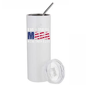 IM 34 Times More Maga Now Than Ever Felon Trump 2024 Stainless Steel Tumbler