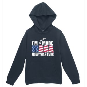 IM 34 Times More Maga Now Than Ever Felon Trump 2024 Urban Pullover Hoodie