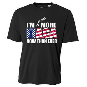 Im 34 Times More Maga Now Than Ever Cooling Performance Crew T-Shirt