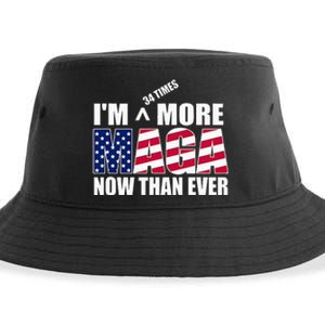 Im 34 Times More Maga Now Than Ever Sustainable Bucket Hat