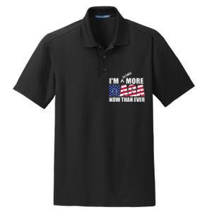 Im 34 Times More Maga Now Than Ever Dry Zone Grid Polo