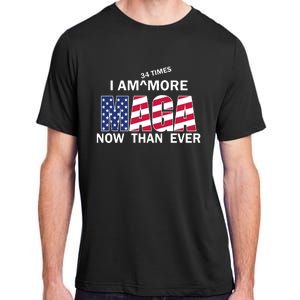 I’M 34 Times More Maga Now Than Ever Adult ChromaSoft Performance T-Shirt