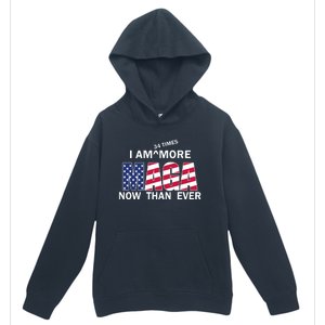 I’M 34 Times More Maga Now Than Ever Urban Pullover Hoodie