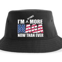 IM 34 Times More Maga Now Than Ever Felon Trump 2024 Sustainable Bucket Hat