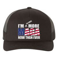 IM 34 Times More Maga Now Than Ever Felon Trump 2024 Yupoong Adult 5-Panel Trucker Hat