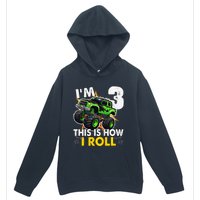 IM 3 This Is How I Roll Monster Truck 3rd Birthday Urban Pullover Hoodie