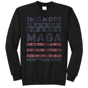 IM 34 Times More Maga Now Than Ever Felon Trump 2024 Tall Sweatshirt