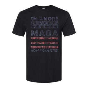 IM 34 Times More Maga Now Than Ever Felon Trump 2024 Softstyle CVC T-Shirt