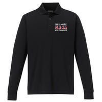 Im 34 Times More Maga Now Than Ever Felon Trump 2024 Performance Long Sleeve Polo