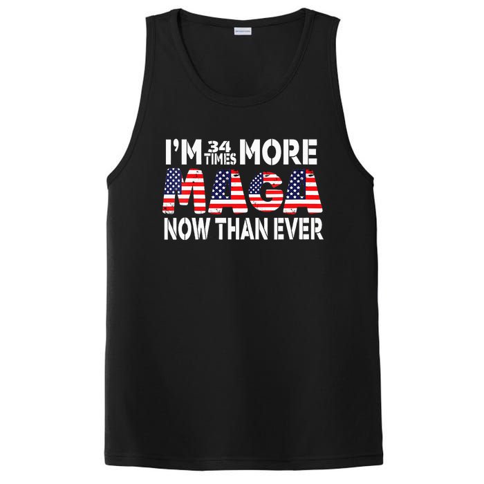 Im 34 Times More Maga Now Than Ever Felon Trump 2024 PosiCharge Competitor Tank