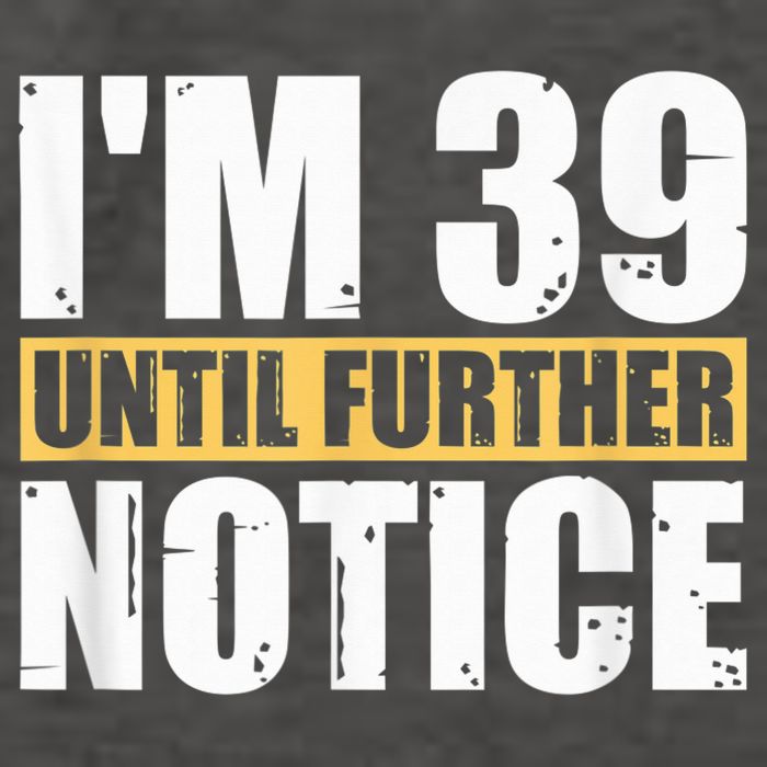 I'm 39 Until Further Notice - 40th Birthday 40 Years Old Vector Backpack