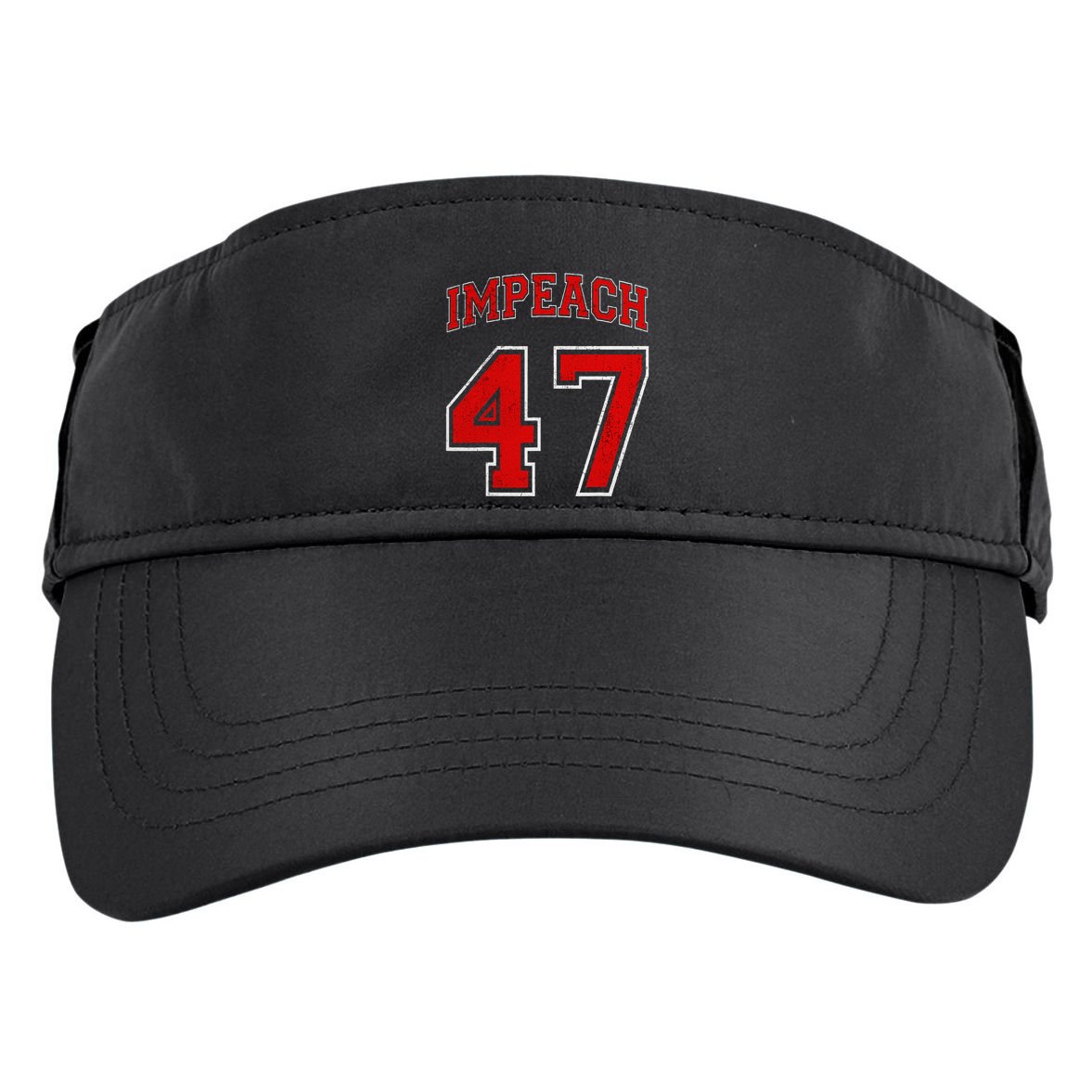 Impeach 47 Anti Trump Not My President Adult Drive Performance Visor