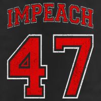 Impeach 47 Anti Trump Not My President Adult Drive Performance Visor