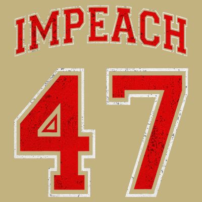 Impeach 47 Anti Trump Not My President T-Shirt
