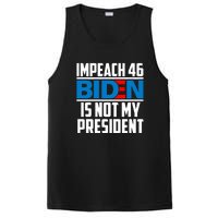 Impeach 46 Biden Is Not My President Anti Joe Biden PosiCharge Competitor Tank