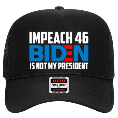 Impeach 46 Biden Is Not My President Anti Joe Biden Trucker Hat