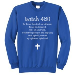 Isaiah 41:10 Bible Verse Scripture Christian Gift Sweatshirt