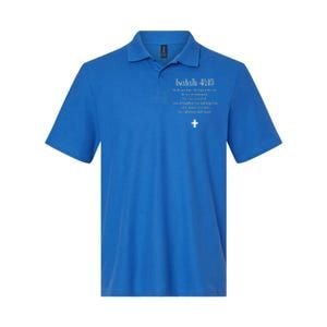 Isaiah 41:10 Bible Verse Scripture Christian Gift Softstyle Adult Sport Polo