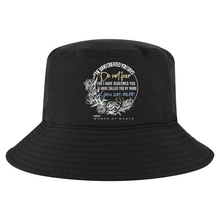 Isaiah 43:1 Bible Verse Do Not Fear Cool Comfort Performance Bucket Hat