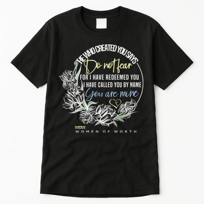 Isaiah 43:1 Bible Verse Do Not Fear Tall T-Shirt