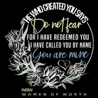 Isaiah 43:1 Bible Verse Do Not Fear Button
