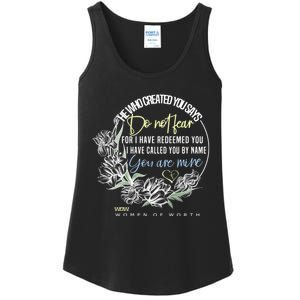 Isaiah 43:1 Bible Verse Do Not Fear Ladies Essential Tank