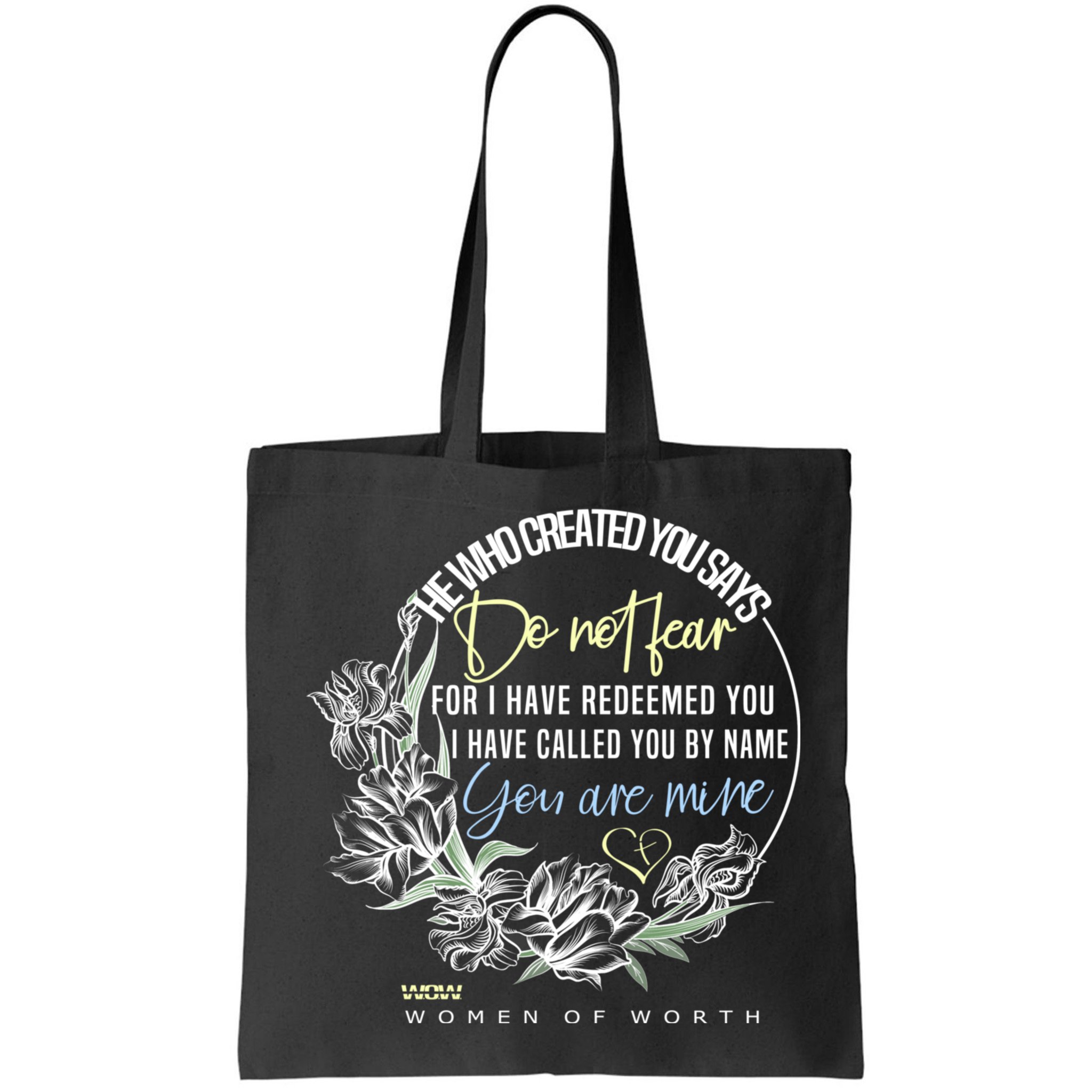 Isaiah 43:1 Bible Verse Do Not Fear Bag