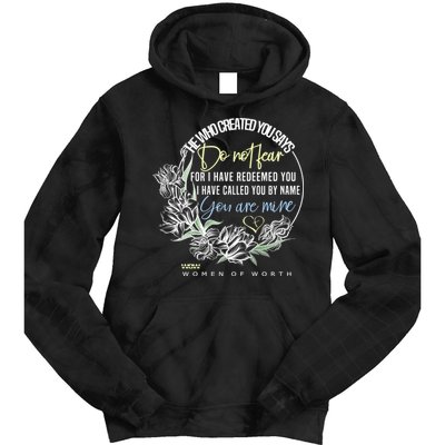 Isaiah 43:1 Bible Verse Do Not Fear Tie Dye Hoodie