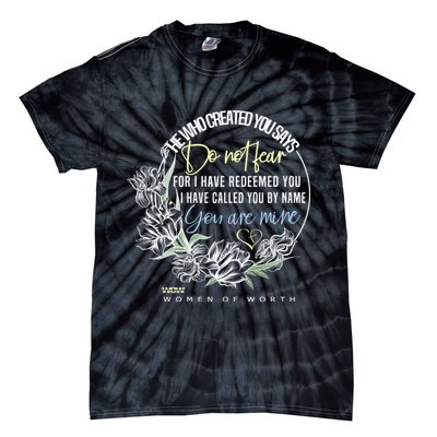Isaiah 43:1 Bible Verse Do Not Fear Tie-Dye T-Shirt