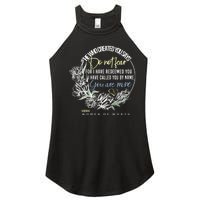 Isaiah 43:1 Bible Verse Do Not Fear Women's Perfect Tri Rocker Tank