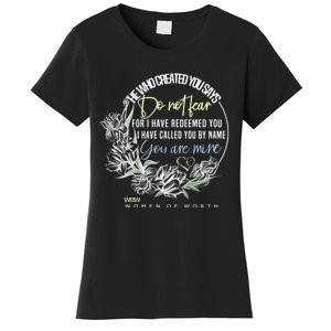 Isaiah 43:1 Bible Verse Do Not Fear Women's T-Shirt