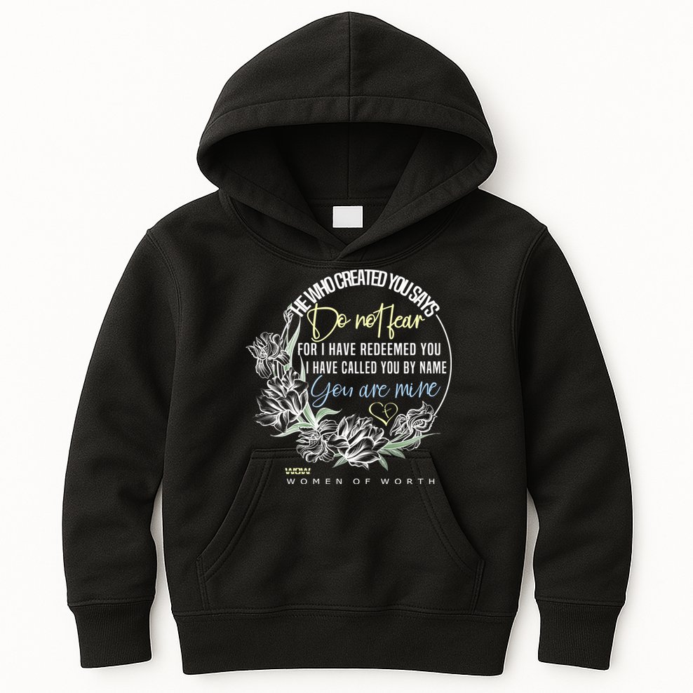 Isaiah 43:1 Bible Verse Do Not Fear Kids Hoodie