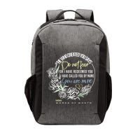 Isaiah 43:1 Bible Verse Do Not Fear Vector Backpack