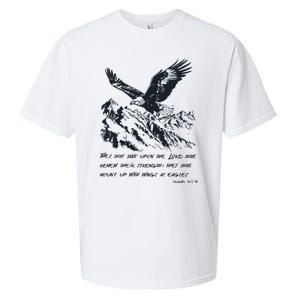 Isaiah 40:31 Bible Quote Christian Faith Sueded Cloud Jersey T-Shirt