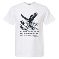 Isaiah 40:31 Bible Quote Christian Faith Garment-Dyed Heavyweight T-Shirt