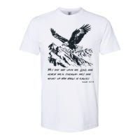 Isaiah 40:31 Bible Quote Christian Faith Softstyle CVC T-Shirt