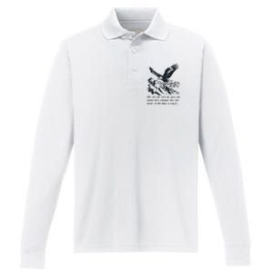 Isaiah 40:31 Bible Quote Christian Faith Performance Long Sleeve Polo