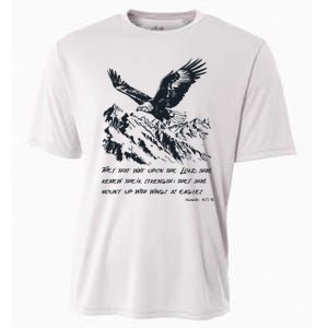 Isaiah 40:31 Bible Quote Christian Faith Cooling Performance Crew T-Shirt