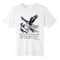 Isaiah 40:31 Bible Quote Christian Faith Tall Fusion ChromaSoft Performance T-Shirt