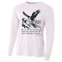 Isaiah 40:31 Bible Quote Christian Faith Cooling Performance Long Sleeve Crew